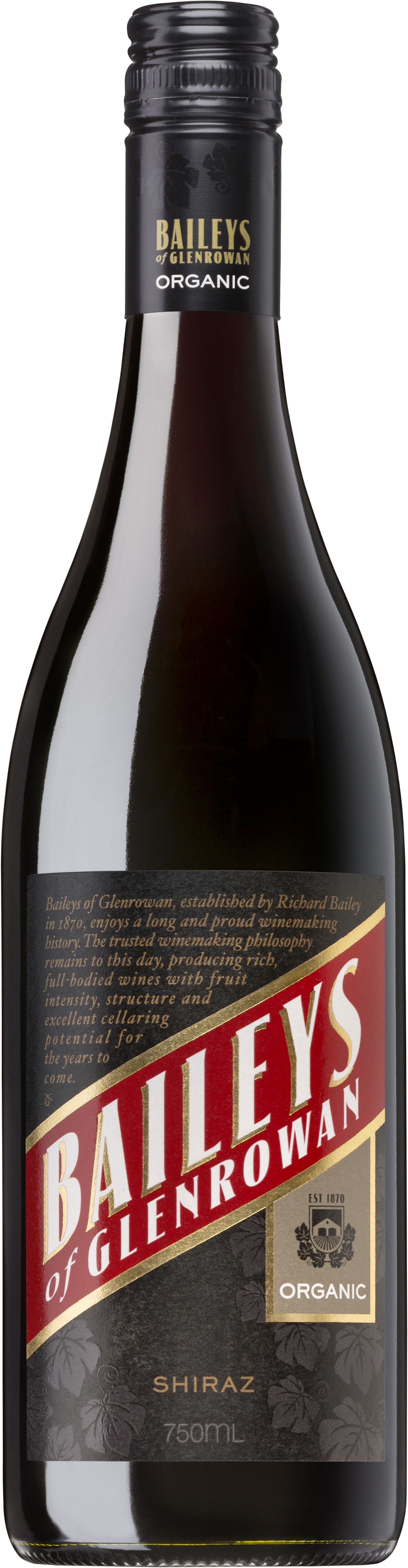 Organic Shiraz Shiraz Baileys of Glenrowan